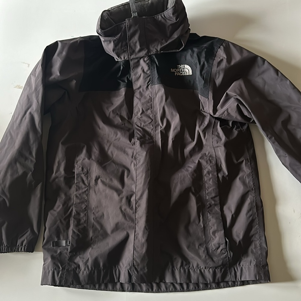 The North Face HyVent Long Sleeves Hooded Rain Coat Jacket